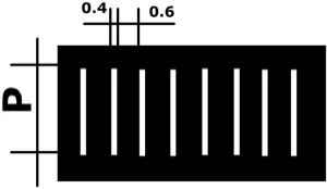 Biển báo 1.14 - Vạch đi bộ qua đường (vằn ngang)