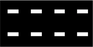 Biển báo 1.15 - Vạch sang đường dành cho xe đạp