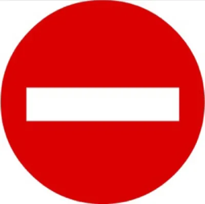 Biển báo 102 - Cấm đi ngược chiều