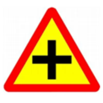 Biển báo 205a - Đường giao nhau