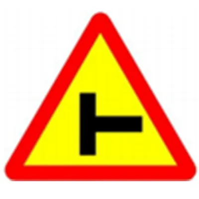 Biển báo 205b - Đường giao nhau (B)