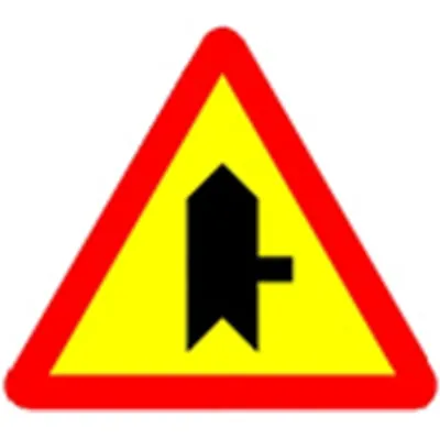 Biển báo 207b - Giao nhau với đường không ưu tiên (B)