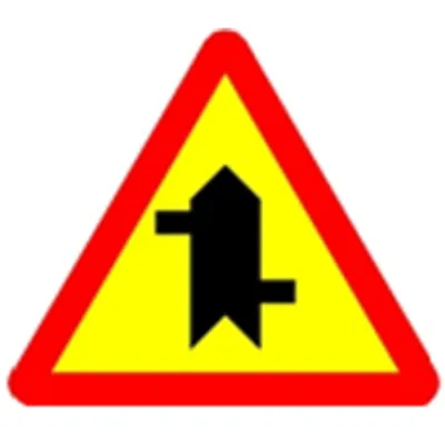 Biển báo 207e - Giao nhau với đường không ưu tiên (E)