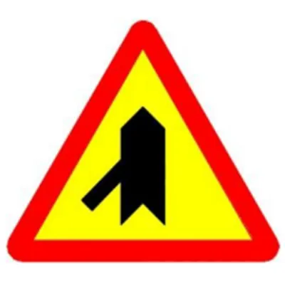 Biển báo 207f - Giao nhau với đường không ưu tiên (F)