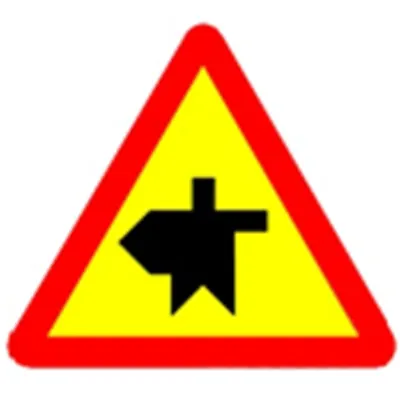 Biển báo 207i - Giao nhau với đường không ưu tiên (I)