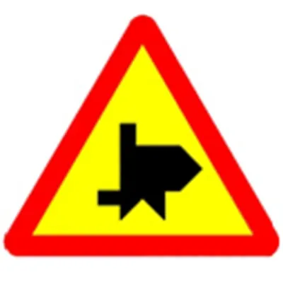 Biển báo 207l - Giao nhau với đường không ưu tiên (L)