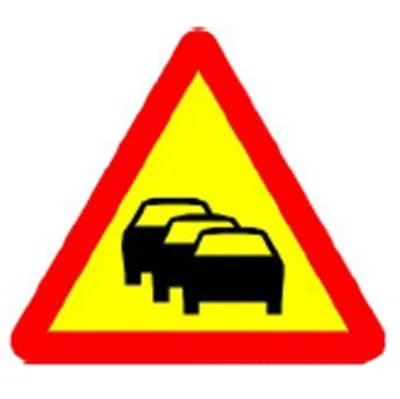 Biển báo A,24 - Tắc nghẽn giao thông