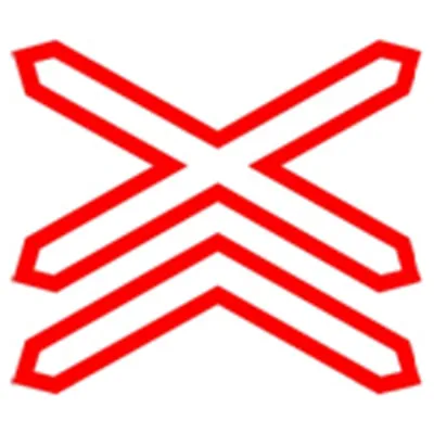 Biển báo 242b - Chỗ đường sắt cắt đường bộ