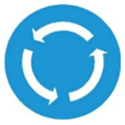 Biển báo 303 - Nơi giao nhau chạy theo vòng xuyến