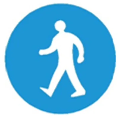 Biển báo 305 - Đường dành cho người đi bộ