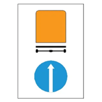 Biển báo 310b - Đường dành cho xe thô sơ (B)