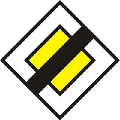 Biển báo 402 - Hết đọan đường ưu tiên