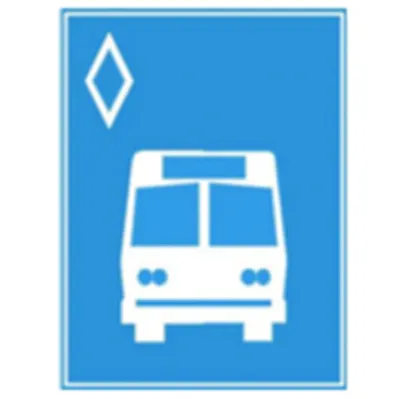 Biển báo 403c - Đường dành cho ôtô (C)