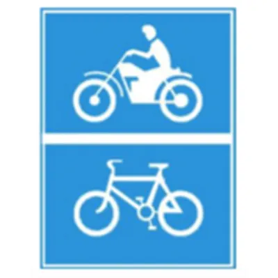 Biển báo 403f - Đường dành cho ôtô (F)