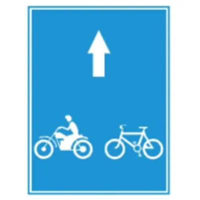 Biển báo 412g - Làn đường dành cho ôtô khách (G)