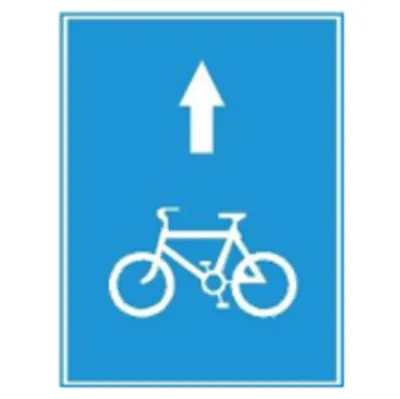 Biển báo 412h - Làn đường dành cho ôtô khách (H)