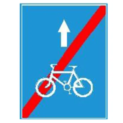 Biển báo 412p - Làn đường dành cho ôtô khách (P)