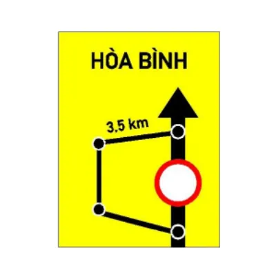 Biển báo 416 - Bãi đỗ xe có mái che