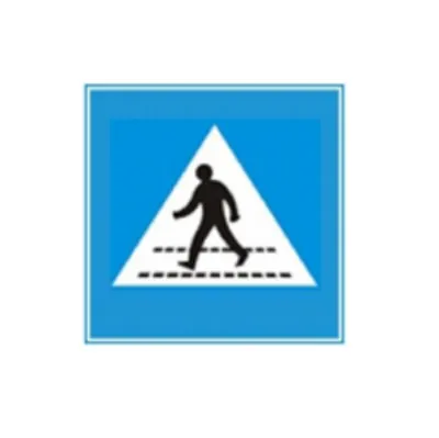 Biển báo 423b - Đường người đi bộ sang ngang (B)