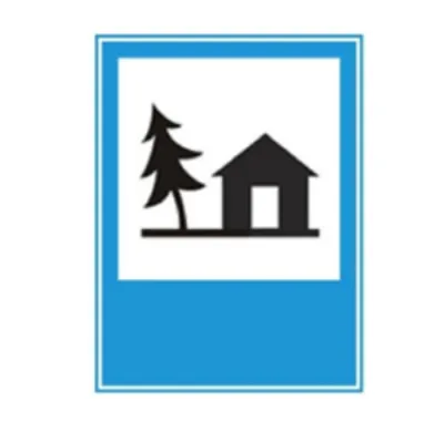 Biển báo 433e - Nơi nghỉ mát (E)