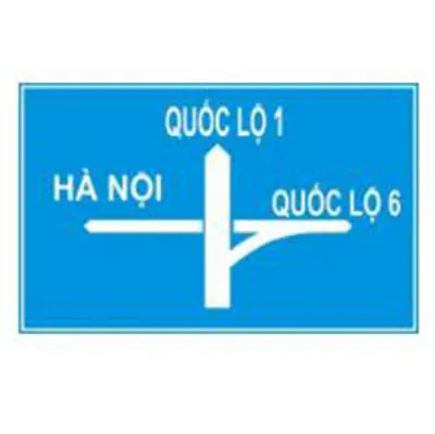 Biển báo 447b - Biển số I.447a “Biển báo cầu vượt liên thông” (B)