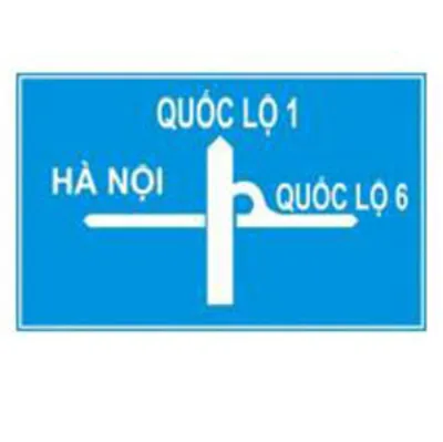 Biển báo 447d - Biển số I.447a “Biển báo cầu vượt liên thông” (D)