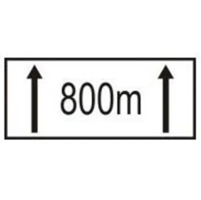 Biển báo 501 -  Phạm vi tác dụng của biển