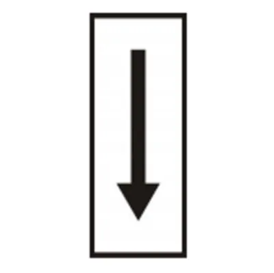 Biển báo 503d - Hướng tác dụng của biển